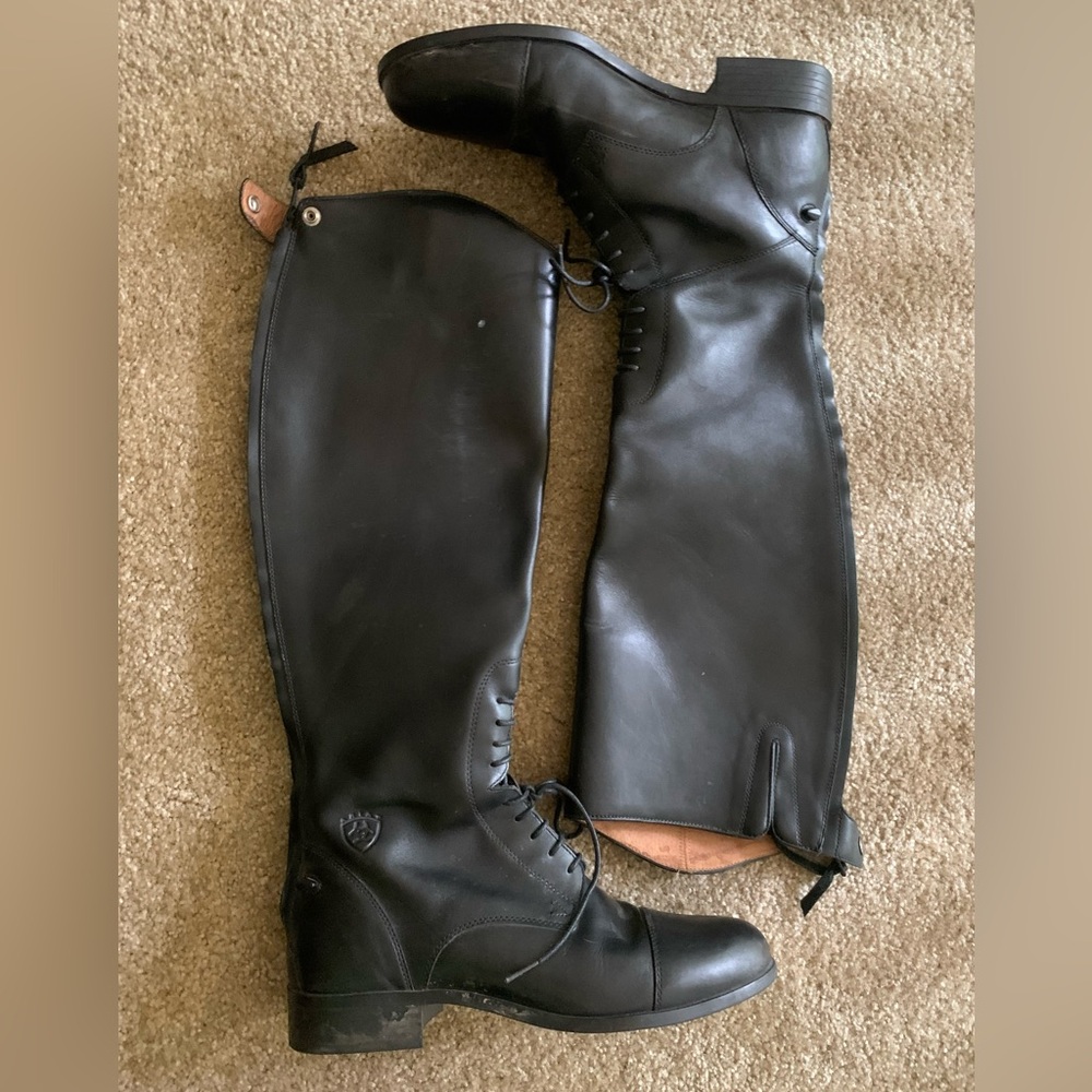 Ariat Heritage Contour Field Zip Tall Riding Boot size 10